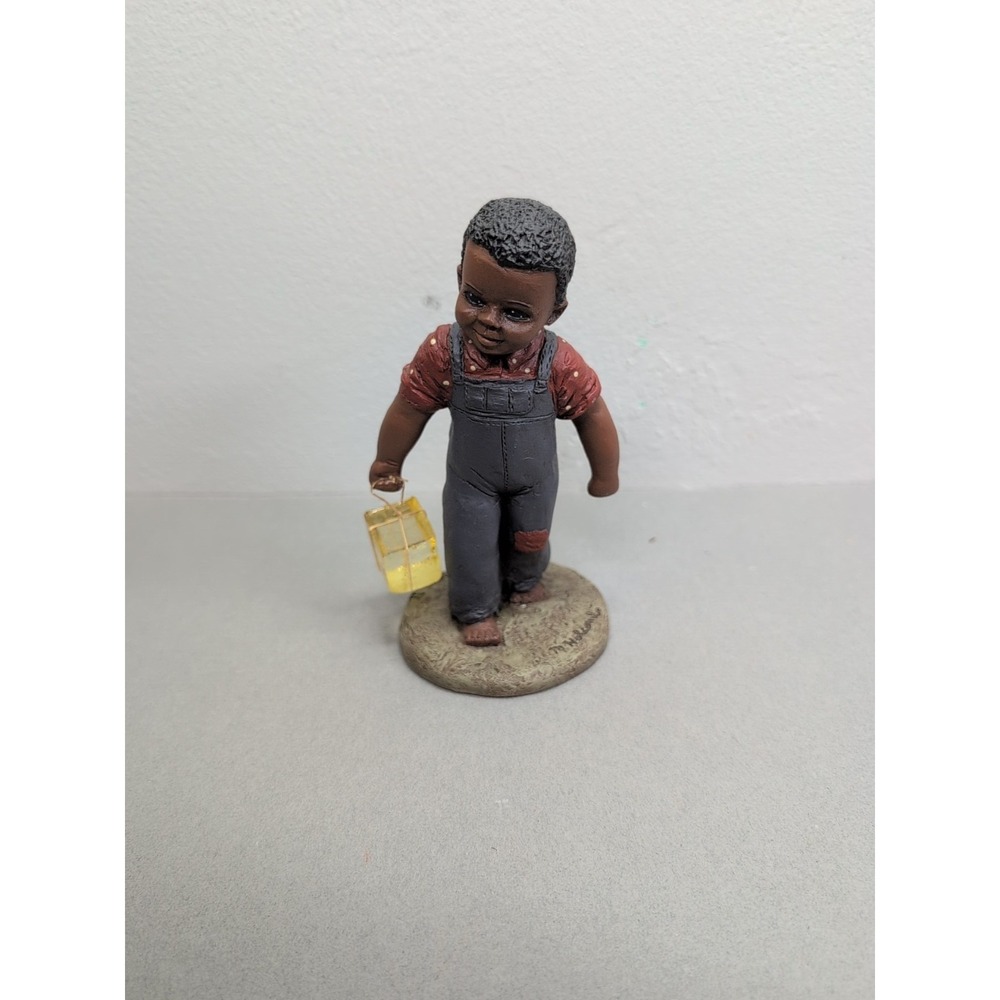 All God's Children Jessie II Blue Ice Block Vintage Collectibles Figurines